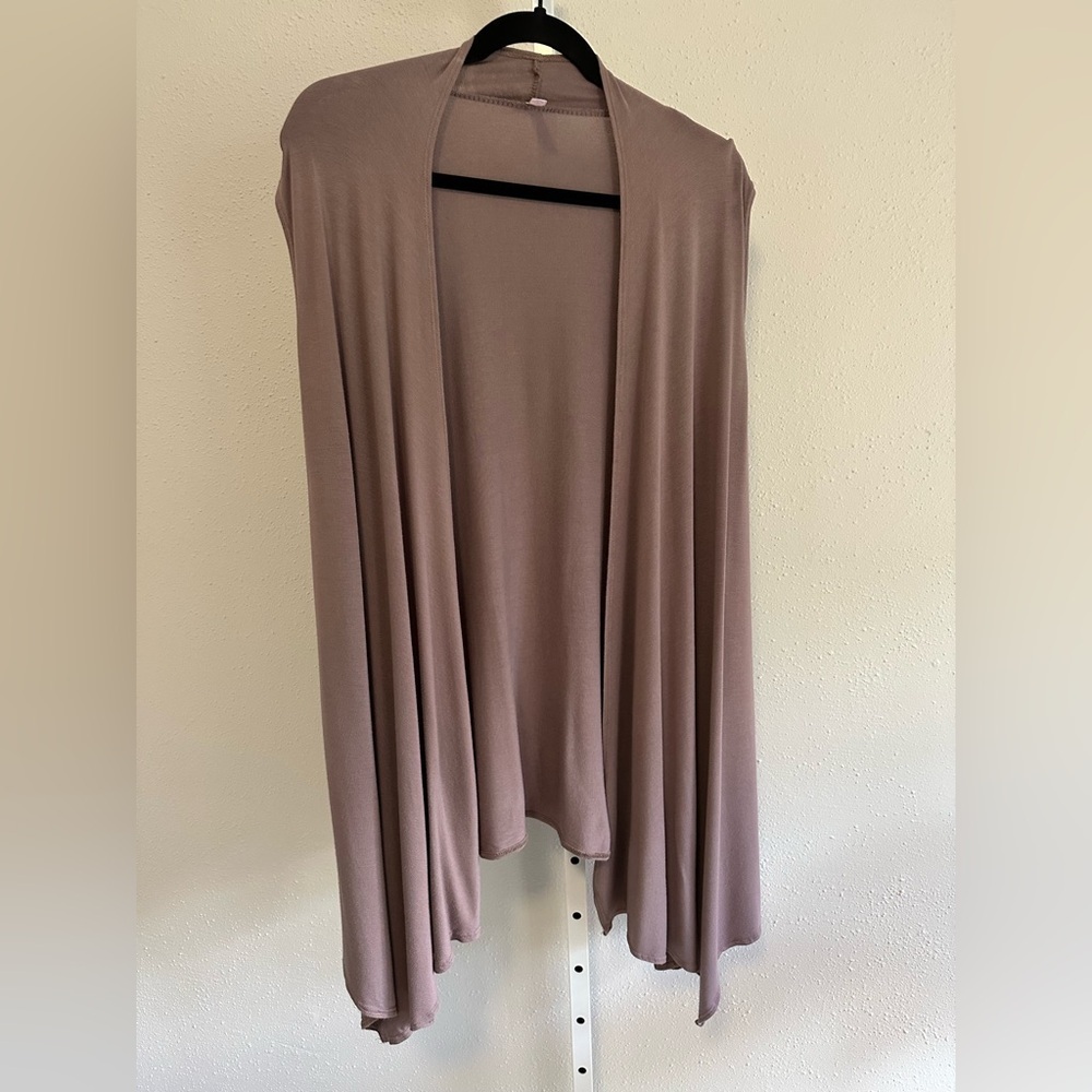 Popana 2X tan vest ponch